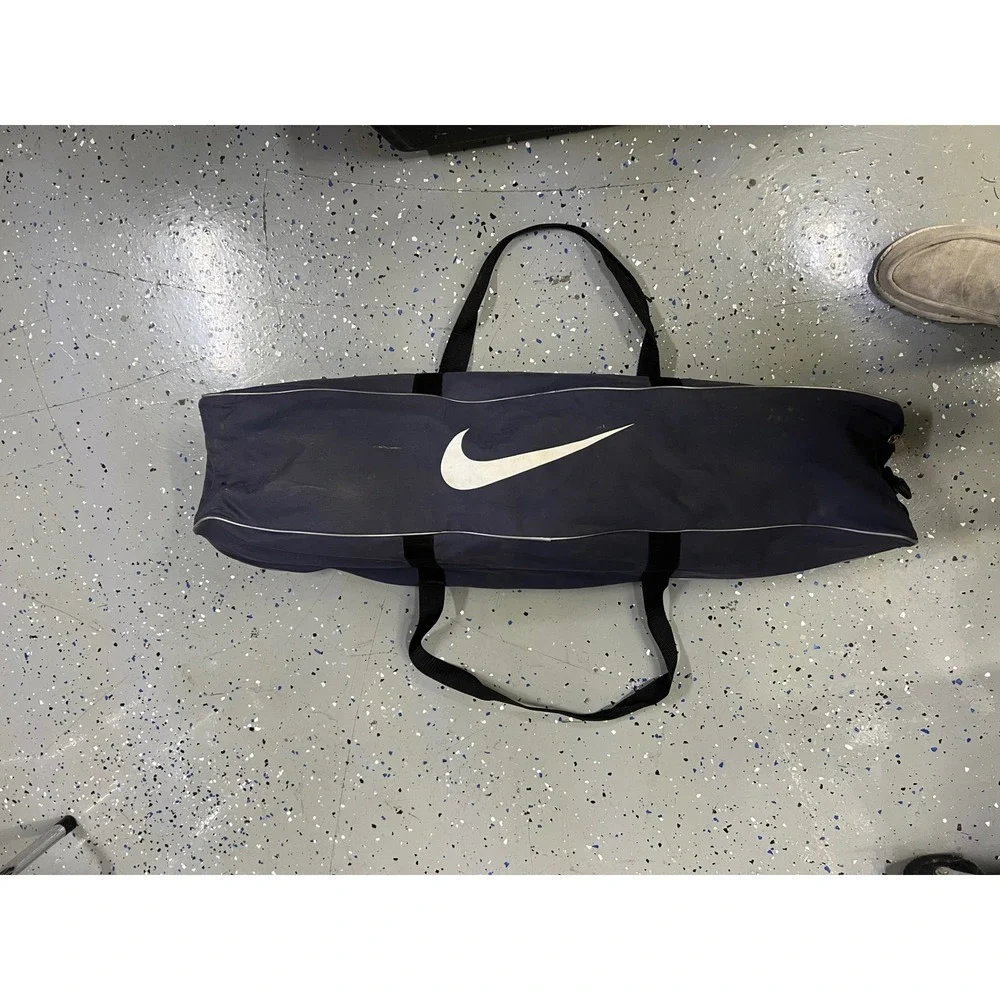 Nike Baseball Bat Bag Navy Blue Large Swoosh Logo Softball Equipment‎ Gear